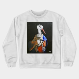 Stork and Mink Crewneck Sweatshirt